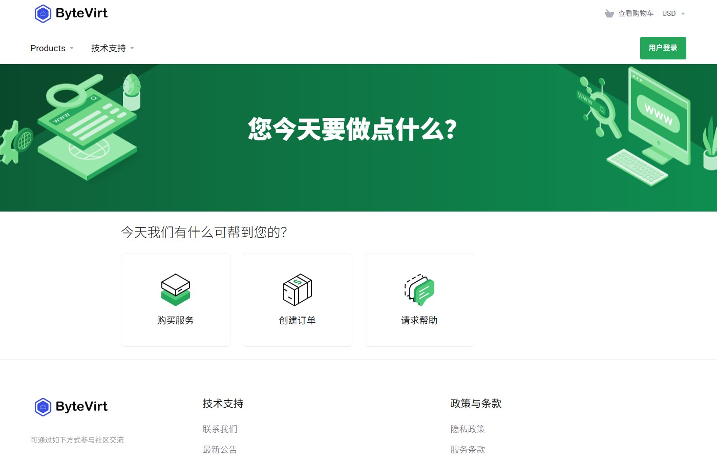 ByteVirt新品HK-ISP，原生IP香港VPS，1核/512M/500G流量/500M带宽，折后32元起，移动快乐