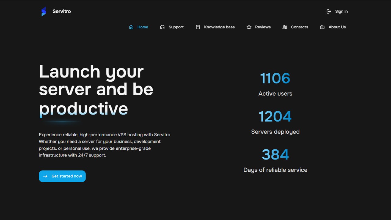 Servitro: 德国 Ryzen 9 9950X VPS $12/年起，回帖抽奖送$50